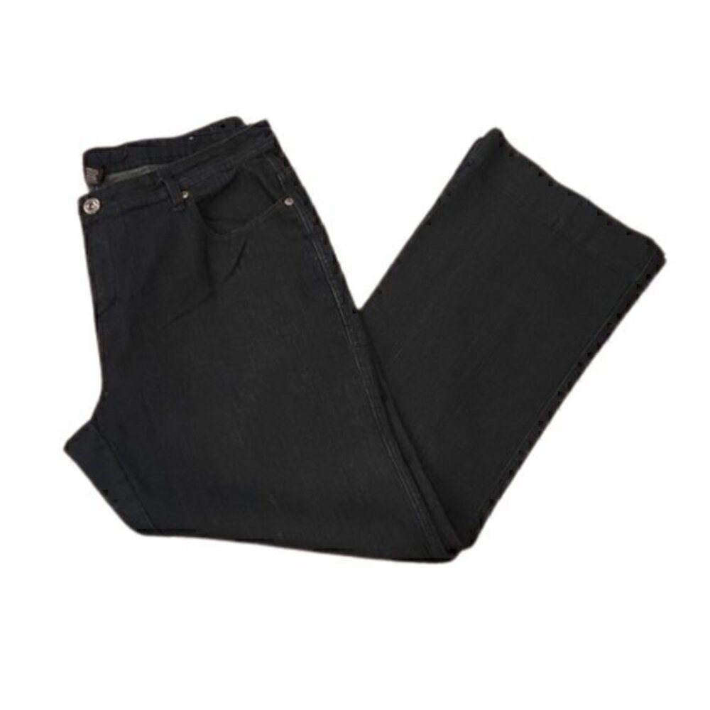 [Ashley Stewart] Deep Blue Boot Cut Jeans - Size 16